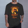世界最高のハスキーママ 風変わりなシベリアンハスキーママ Tシャツ 彼への贈り物