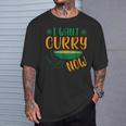 今カレーが欲しい インド料理 インド米 Tシャツ 彼への贈り物