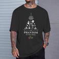 公式「オペラの怪人」クリスマスツリー Tシャツ 彼への贈り物