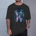 夜の東京のvaporwave美的ストリート日本の芸術 Tシャツ 彼への贈り物