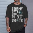 天気写真 ストームチェイサー&ネイチャーフォトグラファーtシャツ Tシャツ 彼への贈り物