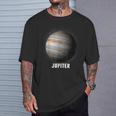 惑星ジュピター -太陽系の惑星 Tシャツ 彼への贈り物