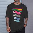 日本の伝統的な鯉鯉鯉のぼり旗 こどもの日 Tシャツ 彼への贈り物