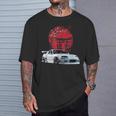 日本国内市場向けスープラ ヴィンテージ Jdm チューニング ドリフトカー Tシャツ 彼への贈り物