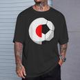 日本国旗、サッカー日本代表のルーツ Tシャツ 彼への贈り物