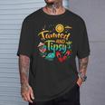 日焼けしてほろ酔い ビーチ 夏休み 面白い Tシャツ 彼への贈り物