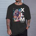 暗号通貨xlm恒星ルーメンハードコアホルダー。 Tシャツ 彼への贈り物
