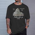 松本城、長野、日本 手描き Tシャツ 彼への贈り物