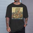 歌川広重作 宝船 七福神 Tシャツ 彼への贈り物