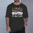 歯科医 歯科助手 衛生士 歯 Tシャツ 彼への贈り物