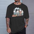 汽車とシマエナガ Tシャツ 彼への贈り物