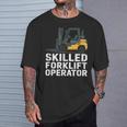 熟練したフォークリフトオペレーター Tシャツ 彼への贈り物