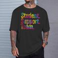 特別支援教員感謝学生支援チーム Tシャツ 彼への贈り物