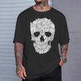 猫 スカル キティ スケルトン ハロウィン コスチューム アイデア Tシャツ 彼への贈り物