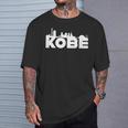 神戸ジャパン 都市スカイライン シルエット アウトライン スケッチ Tシャツ 彼への贈り物