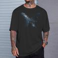 美的シルエット星宇宙銀河蝶 Tシャツ 彼への贈り物