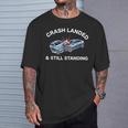 自動車事故サバイバー おもしろい 自動車事故 けが リカバリー Tシャツ 彼への贈り物