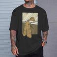 蛾は自分の反射を見つめます 蛾 昆虫 昆虫学 昆虫 Tシャツ 彼への贈り物