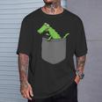袋入りクロコダイル Tシャツ 彼への贈り物