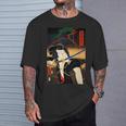 豊原くにちか ヴィンテージ江戸時代和歌舞伎アート Tシャツ 彼への贈り物