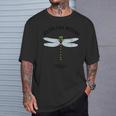 身近な虫図鑑_オニヤンマ Tシャツ 彼への贈り物