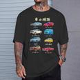 車の種類 面白いtシャツ 車 自動車 バイク おもしろ ネタ 文字入り 大人 メンズ おもしろグッズ 筆文字 Tシャツ 彼への贈り物