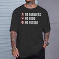 農場トラクター 農場農業 Tシャツ 彼への贈り物
