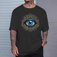 邪眼の呪いの保護。 Tシャツ 彼への贈り物