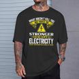 メンズ 電気工事士 面白い ラインマン Tシャツ 彼への贈り物