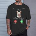 面白いtシャツ フレンチブルドッグ 着信 犬 イヌ メンズ グッズ かわいい おもしろ 面白い 服 ネタ Tシャツ 彼への贈り物