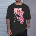 面白いエビアート メンズ レディース キッズ アジア料理 シーフード Tシャツ 彼への贈り物