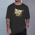 面白い咳き猫のミーム Tシャツ 彼への贈り物