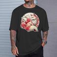 魅惑のキツネマジック：日本の九尾のキツネ編 Tシャツ 彼への贈り物
