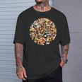 鮮やかで表現力豊かな文化 アフロビート音楽 イタリアデザイン Tシャツ 彼への贈り物