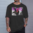 黒ちゃぼ。 ちゃぼデザイン 鶏をテーマにしたスタイリッシュなアート Tシャツ 彼への贈り物