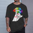 黙ってろよ Lgbtq Tシャツ 彼への贈り物