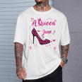 20歳の誕生日 ハイヒール A Queen Was Born In 2006 Tシャツ 彼への贈り物