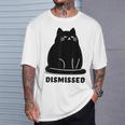 Annoyed Cat Dismissedarcastic Rolling Eyes カワイイキャット Tシャツ 彼への贈り物