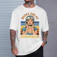 Audiobook Lover Bookish Audiobooked Books Are My Soundtrack T-Shirt Gifts for Him