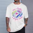 Bookish Girly Me And Books Perfect Love Match Book Reading T-Shirt Gifts for Him