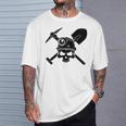 Calavera Minero De Carb Camiseta unisex Regalos para él