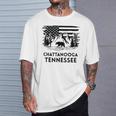 Chattanooga テネシーベア アメリカ国旗 南部 Tシャツ 彼への贈り物