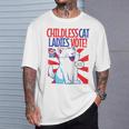 Childless Cat Ladies Vote Kamala Harris Cute Comic Book Cat Raglan Baseball Tee T-Shirt Gifts for Him Childless Cat Ladies Vote Kamala Harris Cute Comic Book Cat Raglan Baseball Tee T-Shirt Gifts for Him