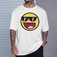 Cool Epic Face サングラス グラフィック シェード ファニー ミーム Tシャツ 彼への贈り物