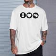 De Ratas I Love Rat De Ratas Camiseta unisex Regalos para él