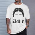 Emily Dickinson Book Lover Reading Shirt T-Shirt T-Shirt Gifts for Him