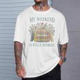 My Weekend Is Fully Booked Books Lover T-Shirt Gifts for Him