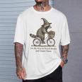 On My Way To Hoard Books And Cause Chaos T-Shirt Gifts for Him