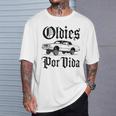 Oldies Porida ヴィンテージ ローライダー 車 メキシカン チカーノ チョロ Tシャツ 彼への贈り物