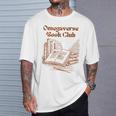 Omegaverse Book Club Reading Alpha Beta Omega Romance T-Shirt Gifts for Him